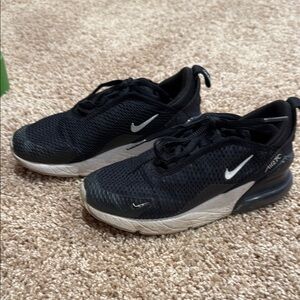 Kids Black Athletic Shoes